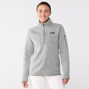 Patagonia - Better Sweater Quarter-Zip Fleece Pullover - Birch White